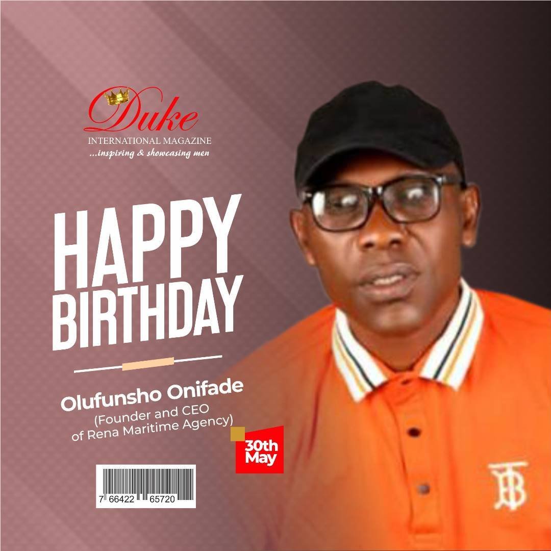 Celebrating Mr Olufunsho Onifade | Duke International Magazine